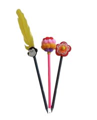 Sevimli 3' lü Kurşun Kalem Seti