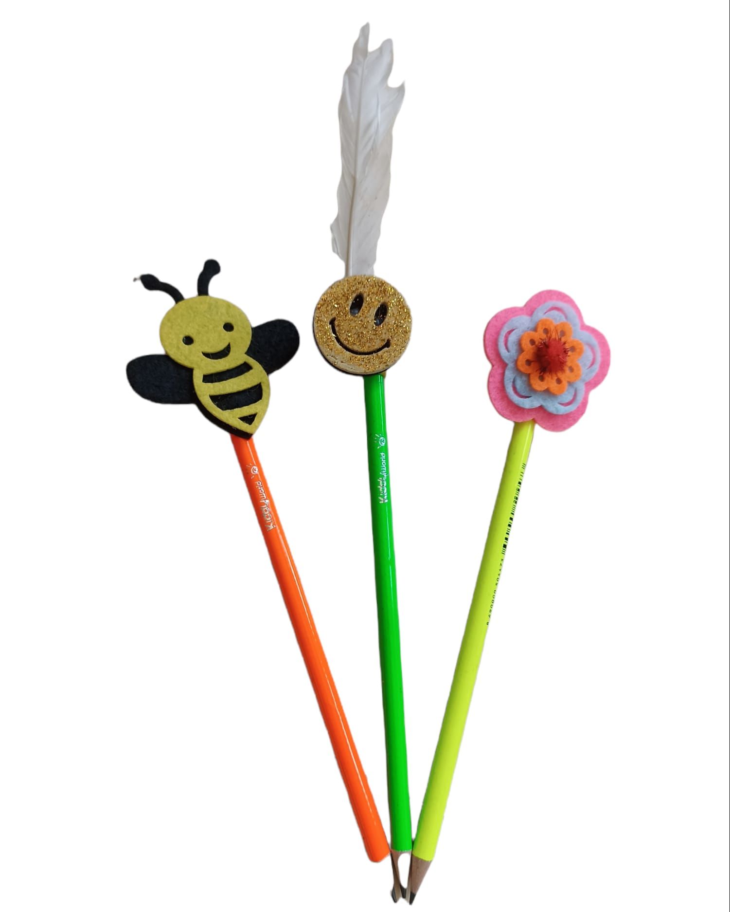 Sevimli 3' lü Kurşun Kalem Seti