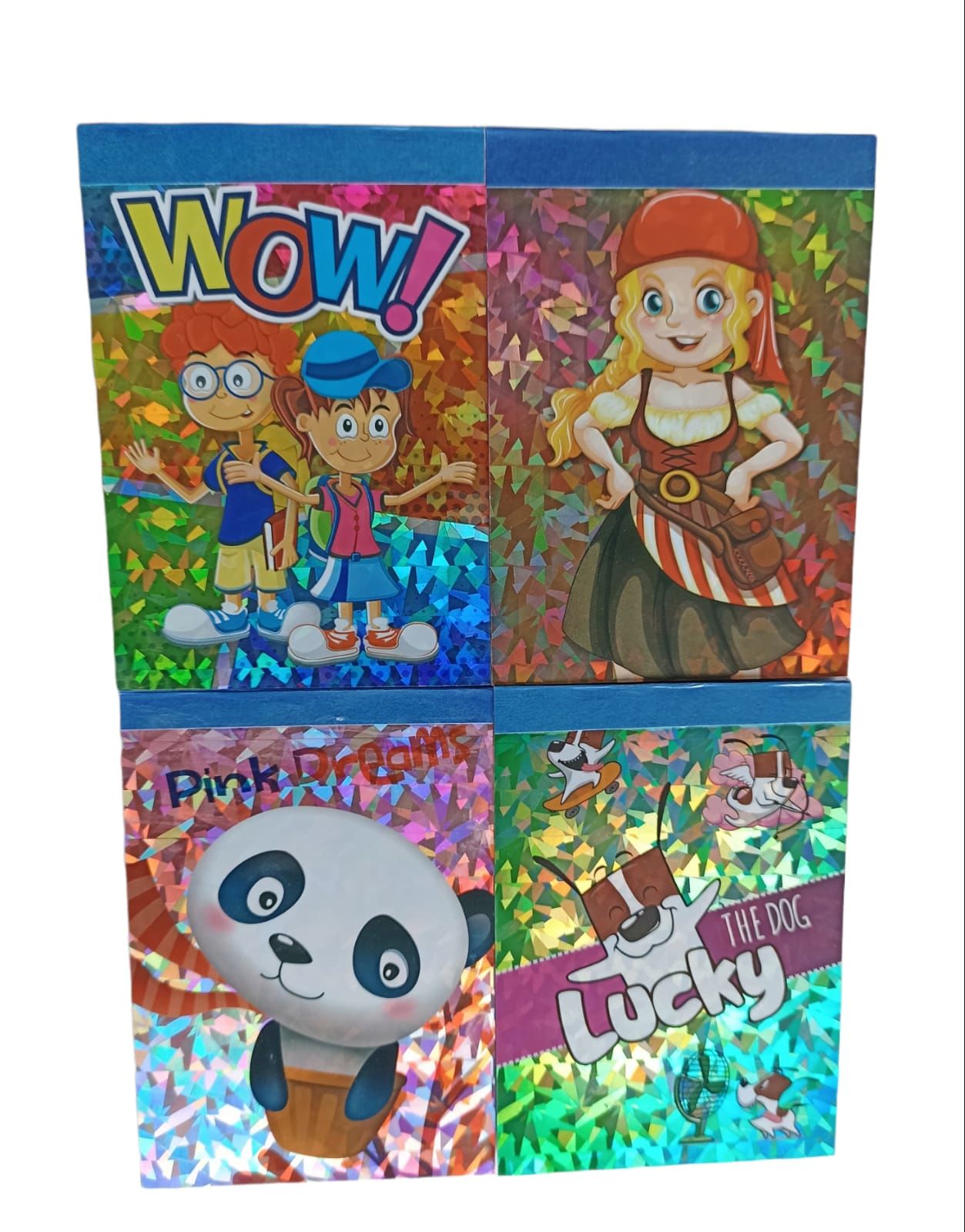 4 ' lü Blok Not kağıdı Hologramlı