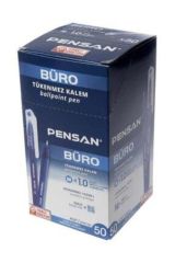 Tükenmez Kalem Siyah Büro  50 Li