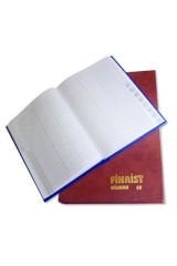 Ticari Fihrist 12'li Gürmat 20*28 Cilt Bezli
