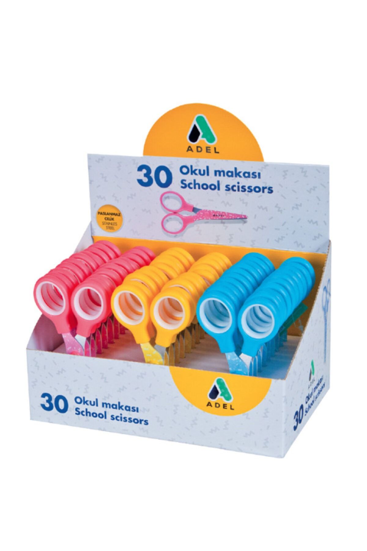 Desenli Okul Makası 145711