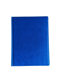 Ajanda Suni Deri haftalık 2023 ajanda (20x28) mavi